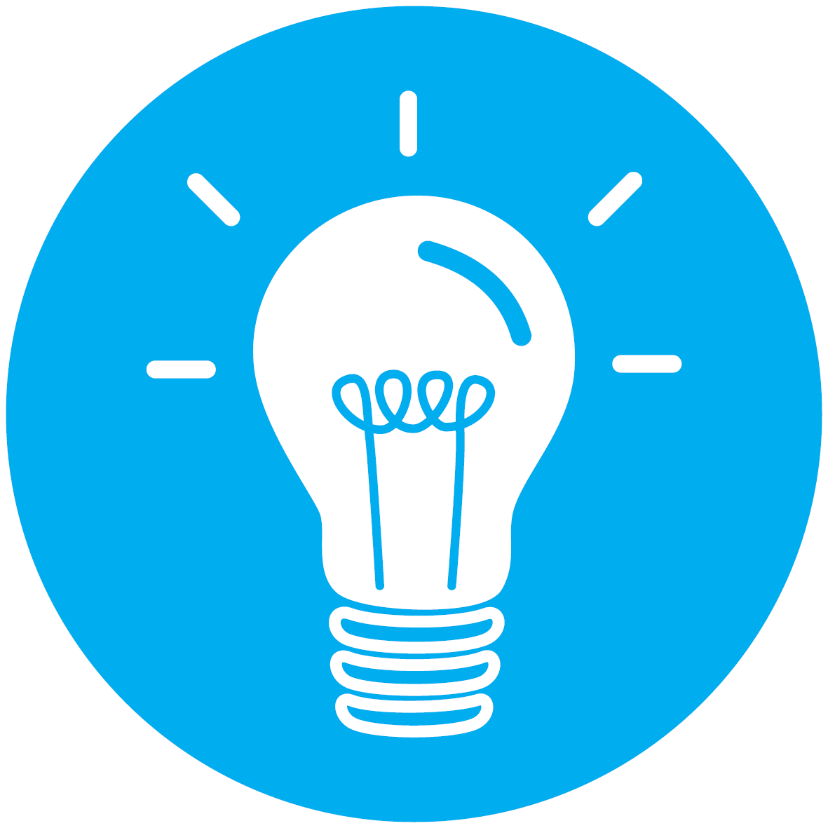 A light bulb icon.